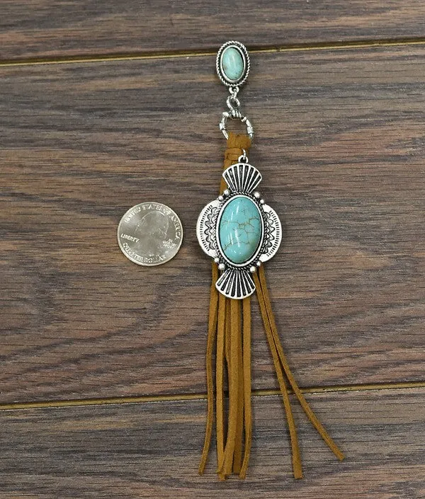 Natural Turuqoise Post Earrings