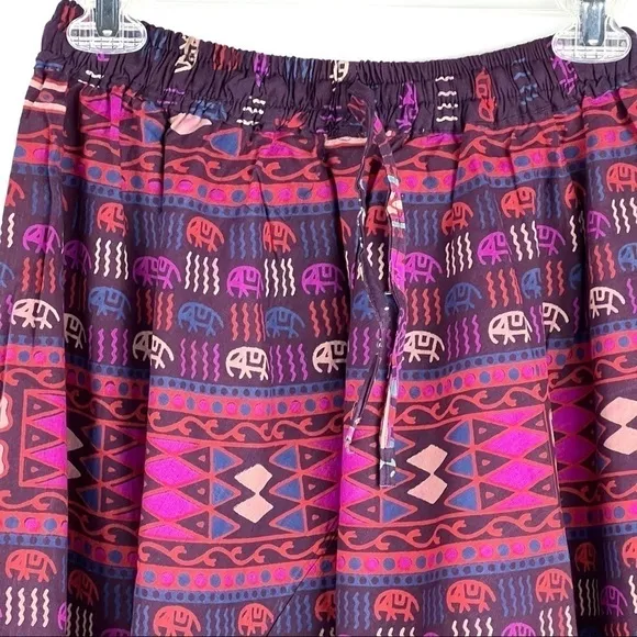 New-stylish Hi-Waist Flowy, Swingy, Boho Tribal Indian Print Long Maxi Skirt