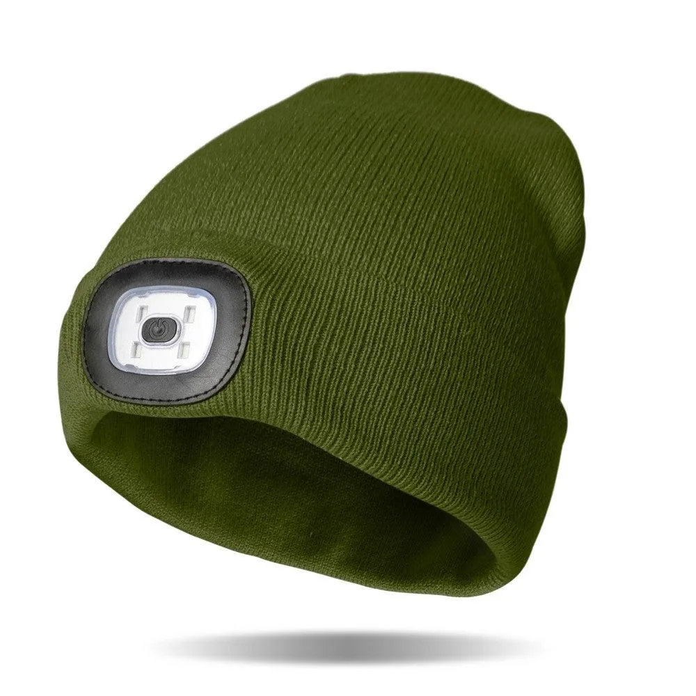 Night Scope Rechargable LED Beanie