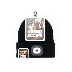 Night Scope Rechargable LED Beanie