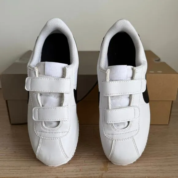 Nike Cortez SL White/Black Kids Sneakers- SZ 2.5 Y