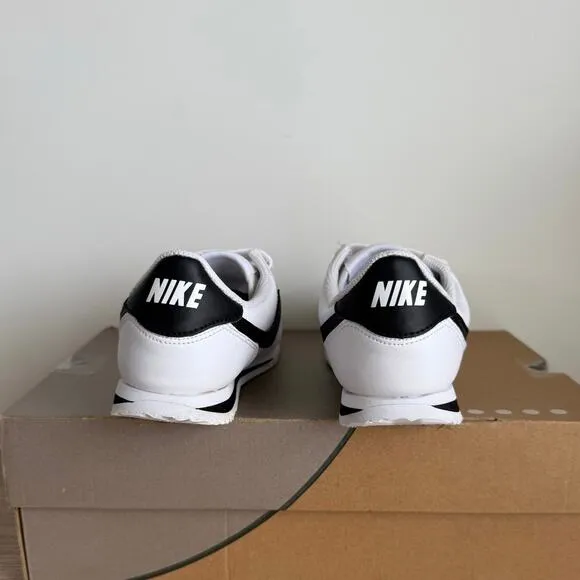 Nike Cortez SL White/Black Kids Sneakers- SZ 2.5 Y