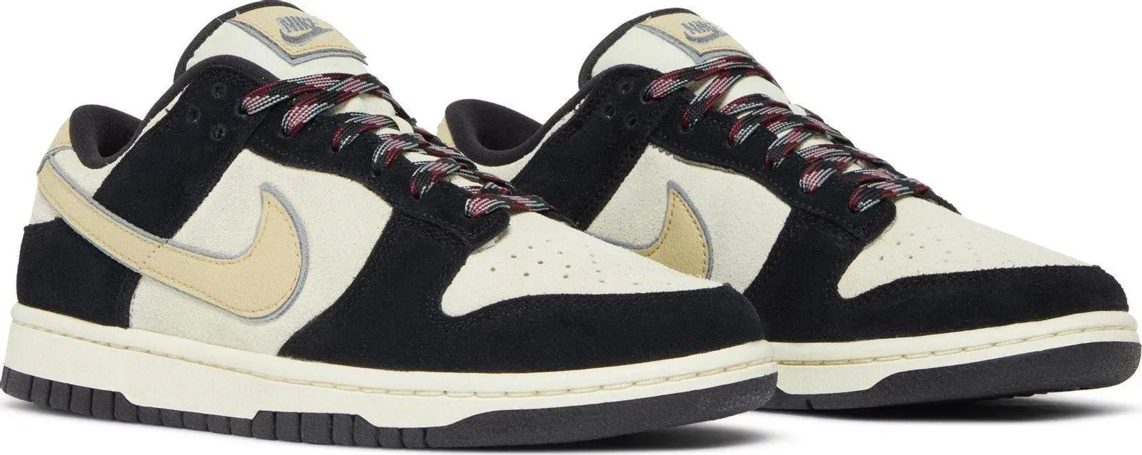 Nike Dunk Low LX Black Suede Team Gold (W)