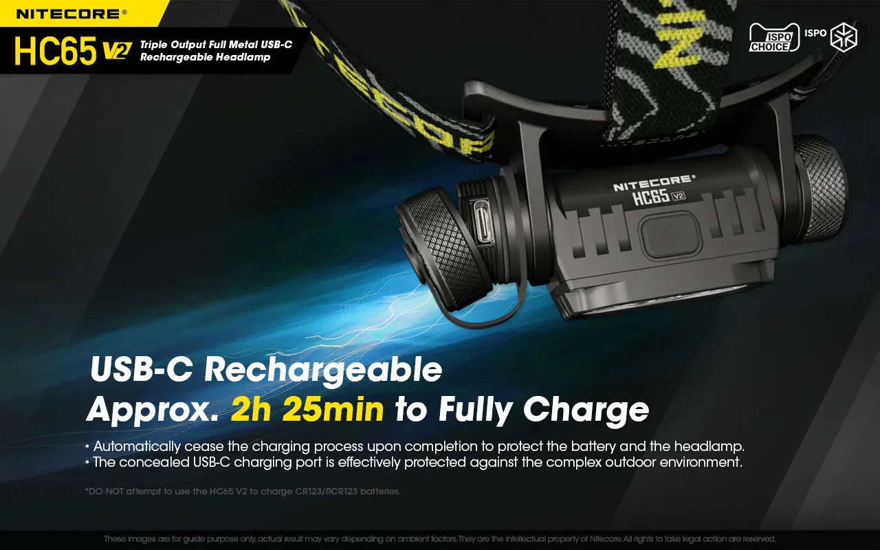 Nitecore - HC65 V2 (1750 Lumens)