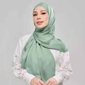 Niya Satin in Jade
