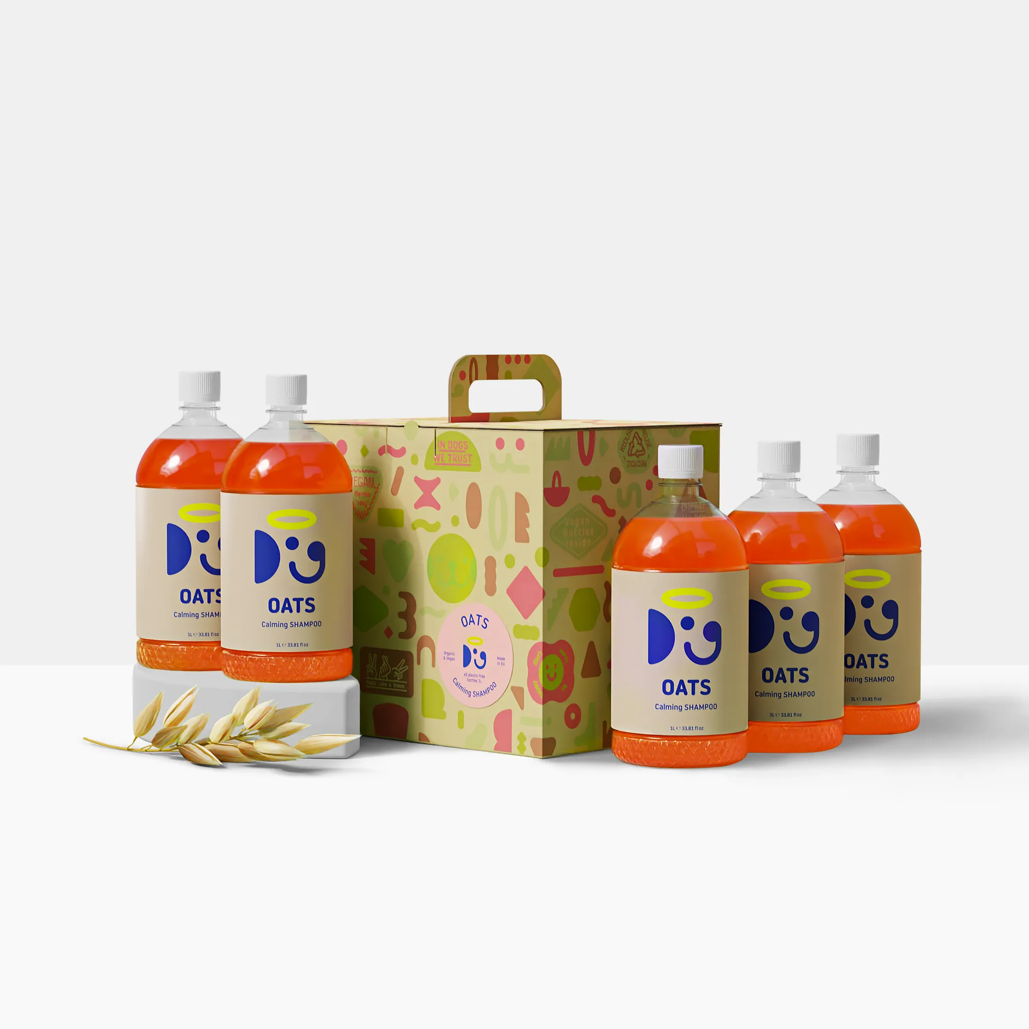 OATS SHAMPOO | Groomers set 5L/1.32 Gal