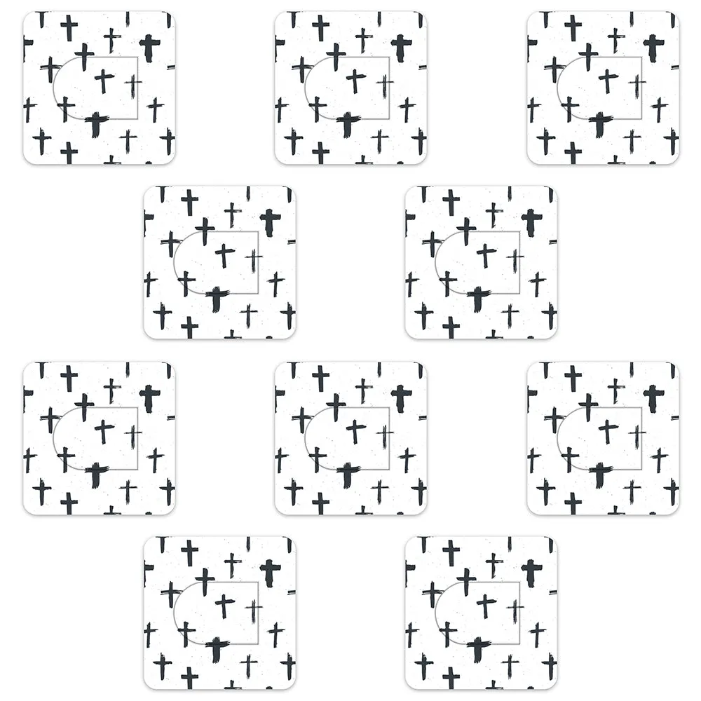 Omnipod Cross Pattern Design Patches