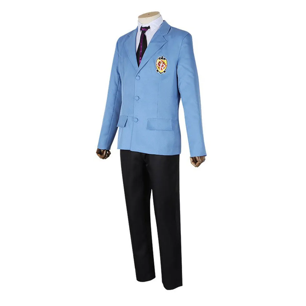 Ouran High School Host Club Fujioka Haruhi / Tamaki Suou Cosplay Costume Uniform Pants Outfits Halloween Carnival Suit