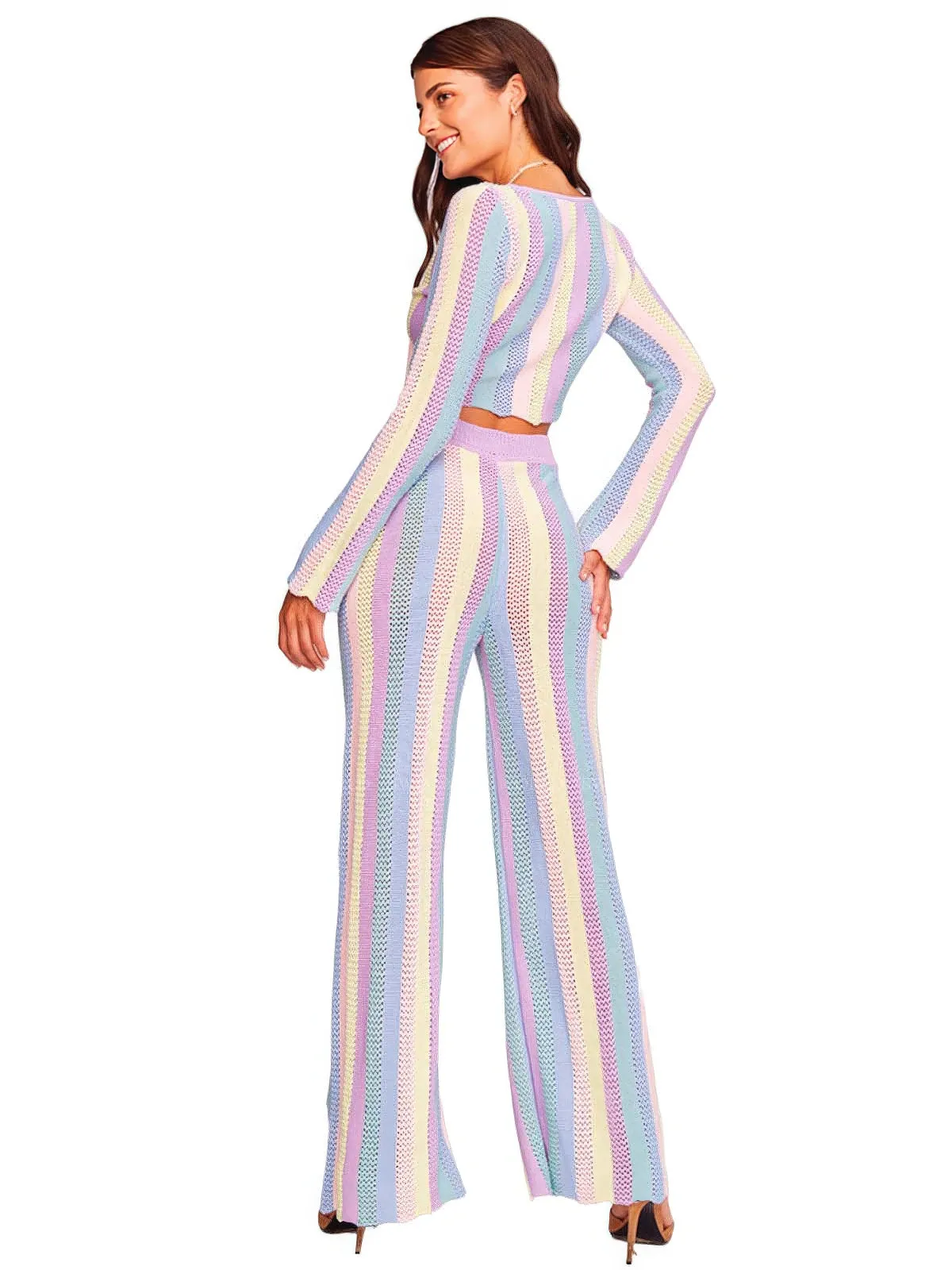 Paloma Knitted Crop-Paloma Knitted Pant ::RET