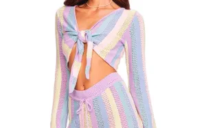 Paloma Knitted Crop-Paloma Knitted Pant ::RET
