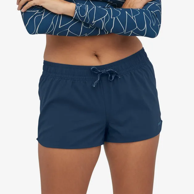 Patagonia W's Stretch Planing Micro Shorts- 2"- Tidepool Blue