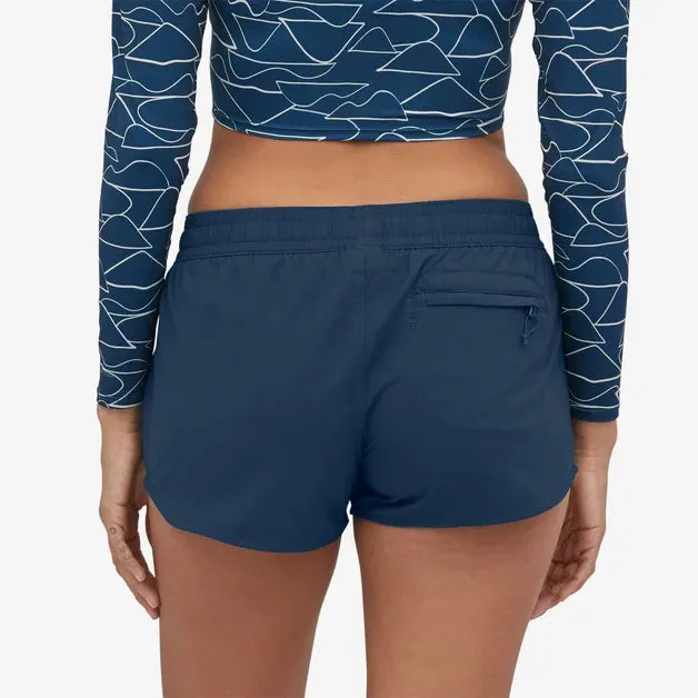 Patagonia W's Stretch Planing Micro Shorts- 2"- Tidepool Blue