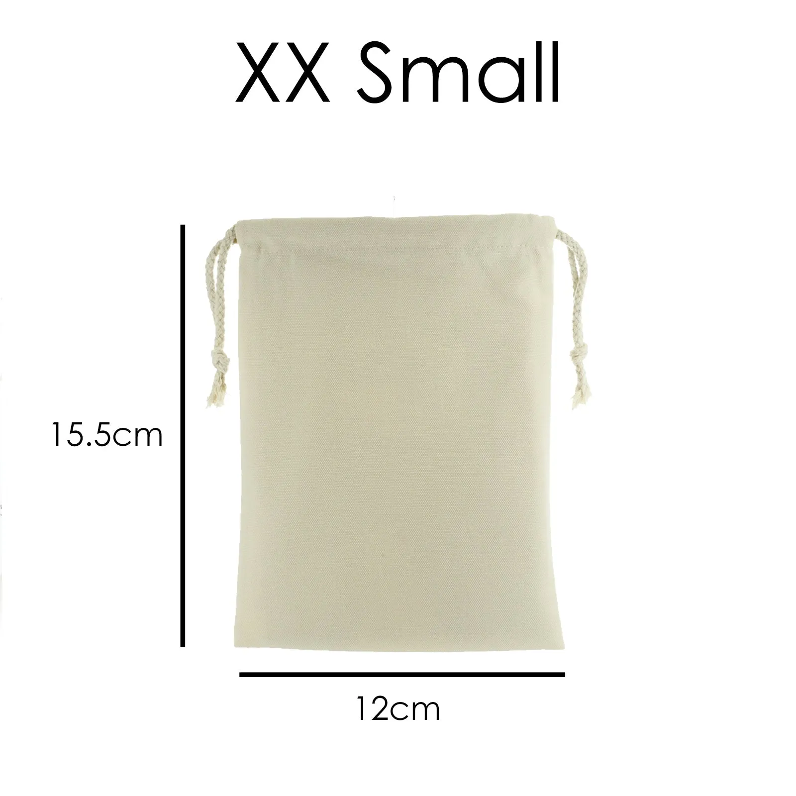 Personalised Canvas Sack with Stylish Text and Beautiful Garden Flowers Print