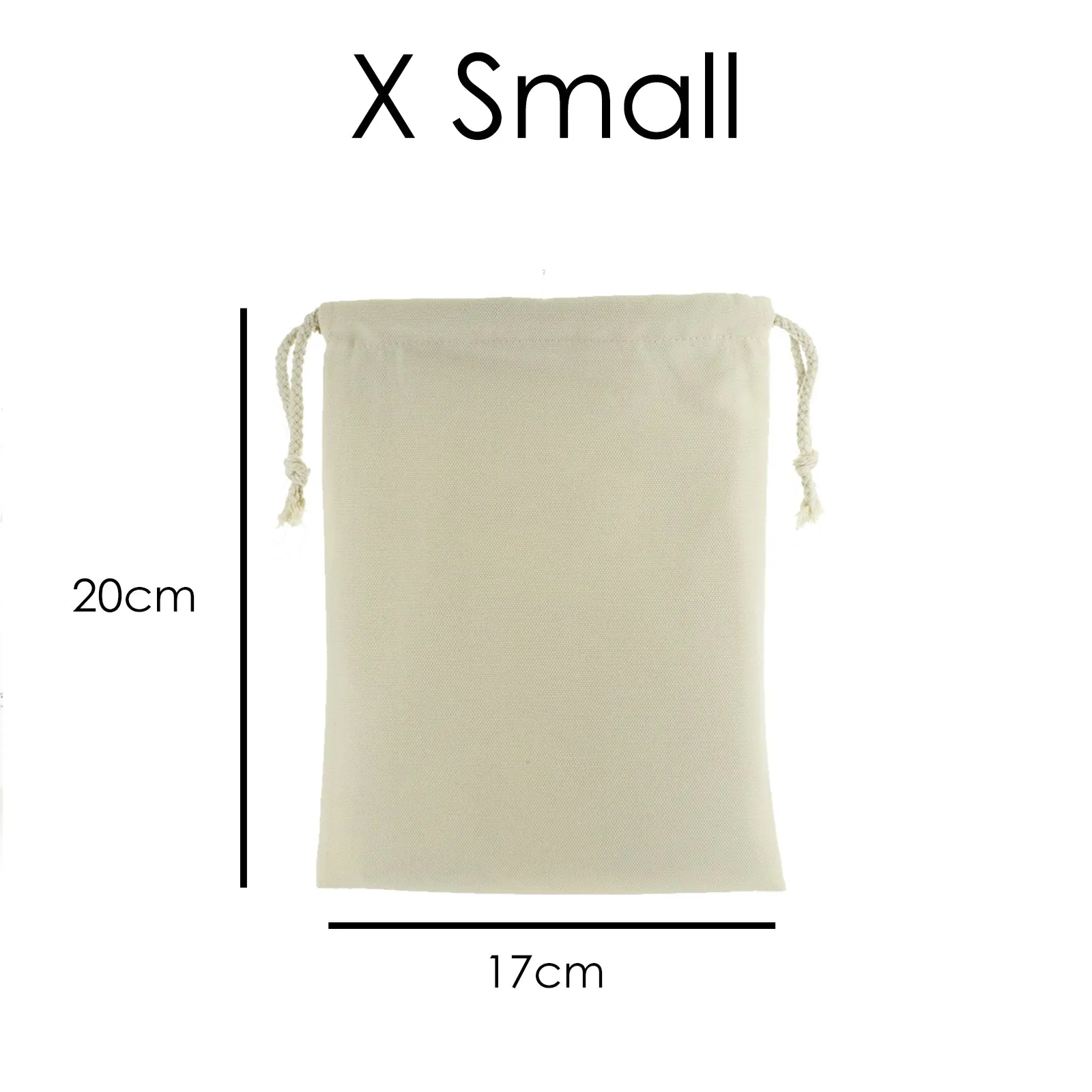 Personalised Canvas Sack with Stylish Text and Beautiful Garden Flowers Print
