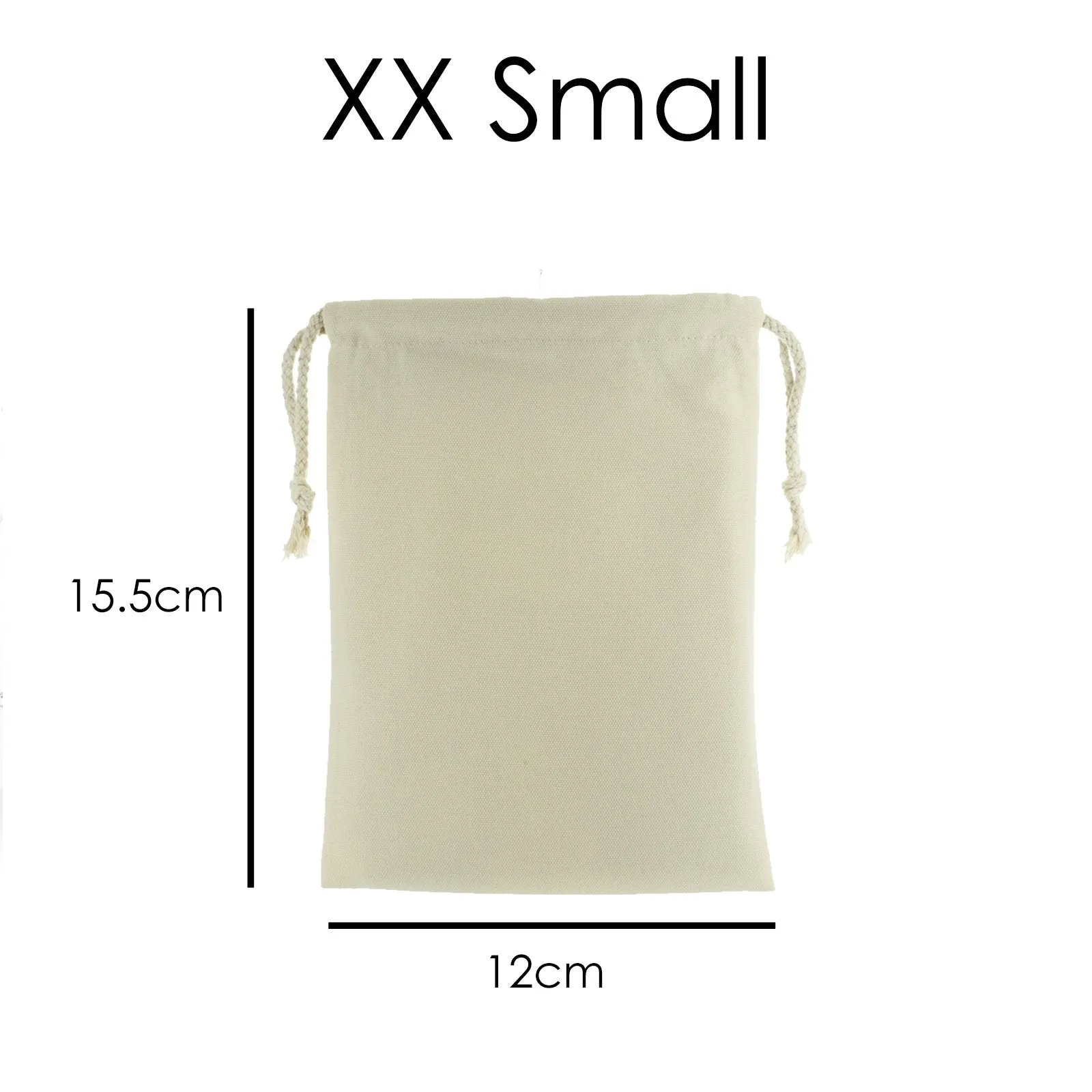 Personalised Canvas Sack with Stylish Text and Deer Snowflakes Sketch