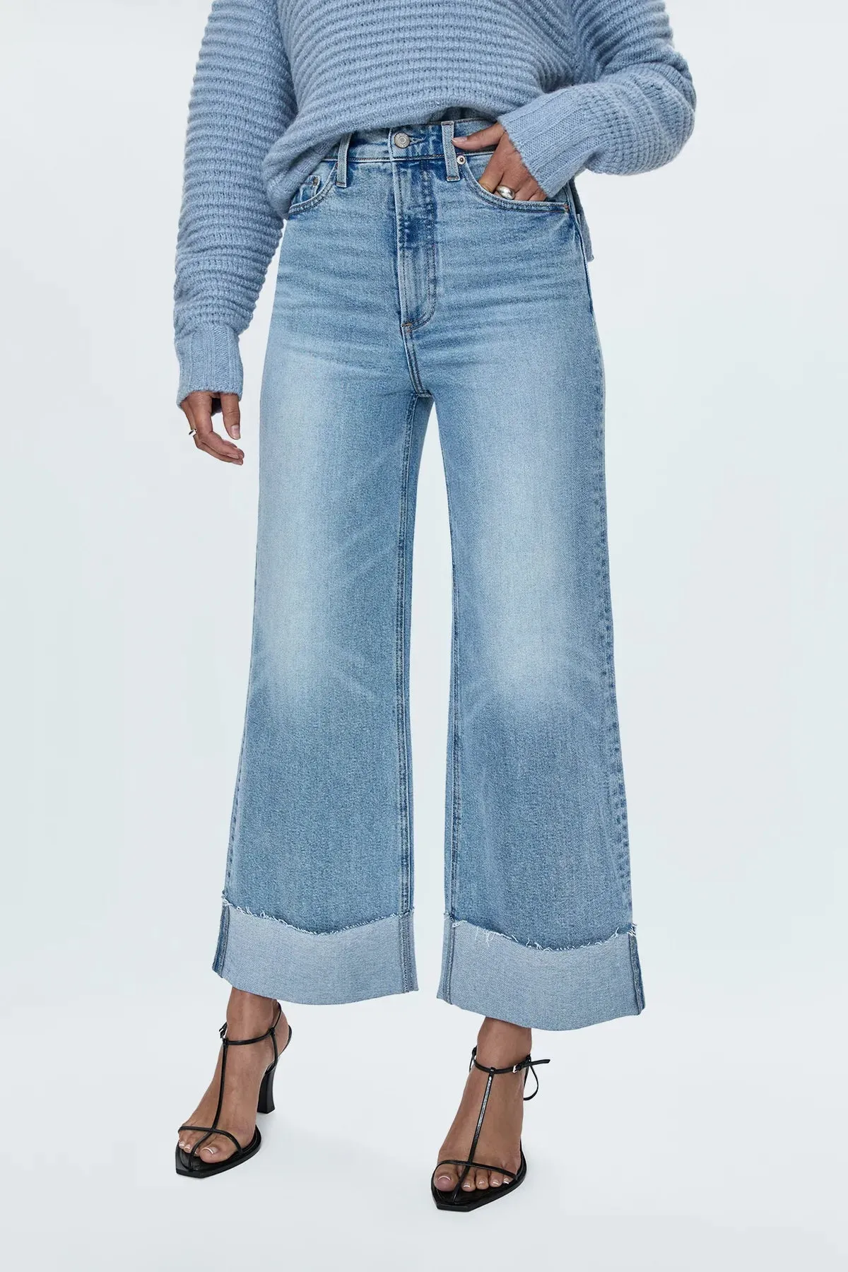 PISTOLA- WOMEN'S LANA HIGH RISE ULTRA WIDE JEAN