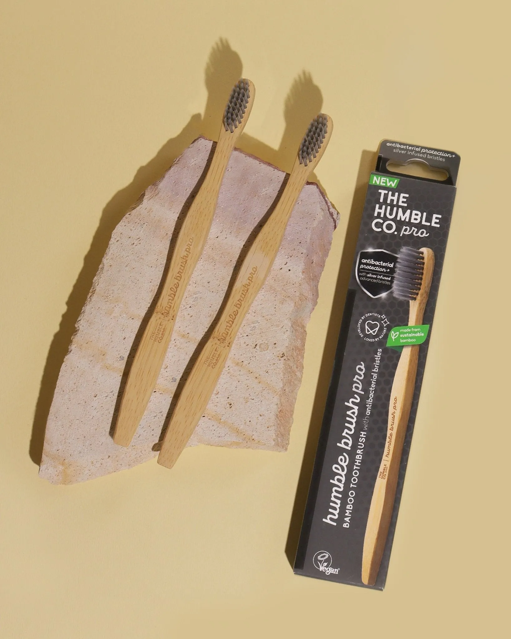 Pro Humble Brush Bamboo Silver Ion - Soft