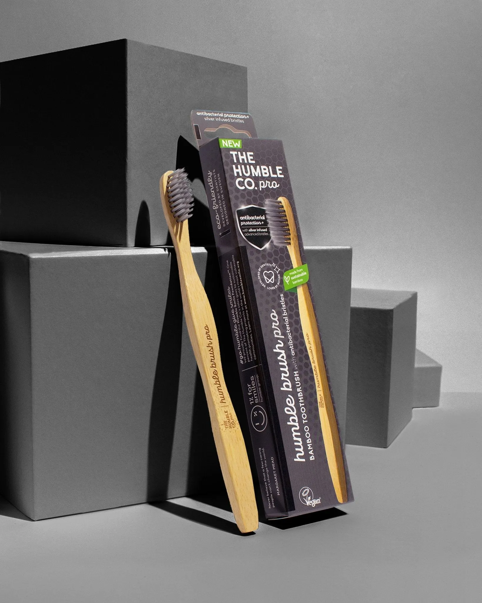 Pro Humble Brush Bamboo Silver Ion - Soft
