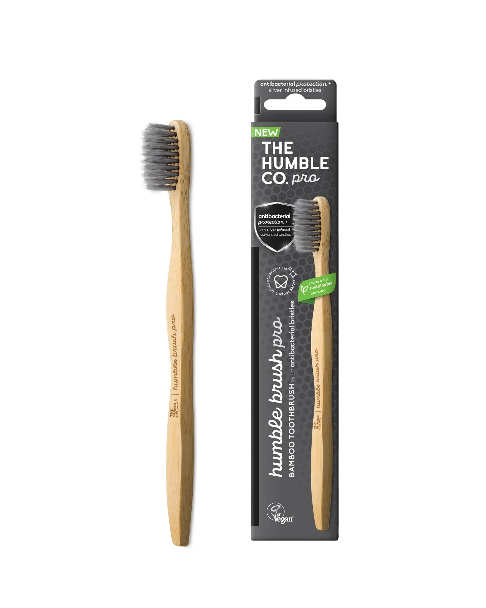 Pro Humble Brush Bamboo Silver Ion - Soft