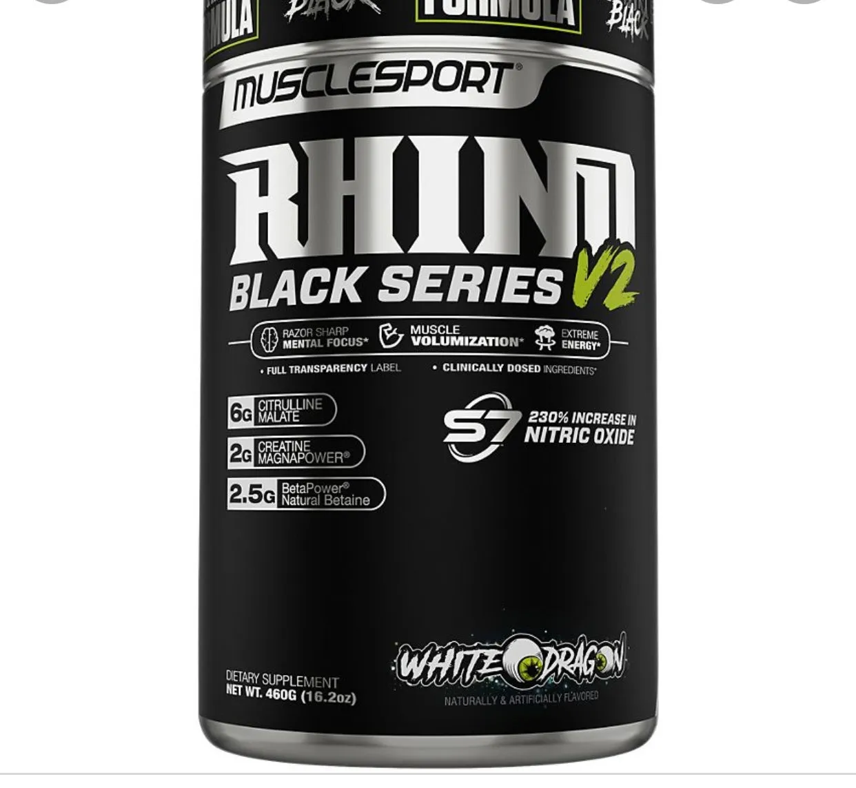 Rhino Black Pre Workout