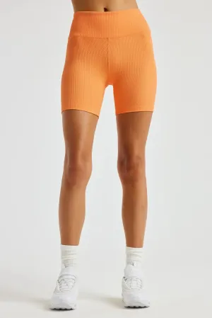 Ribbed High High Biker Short