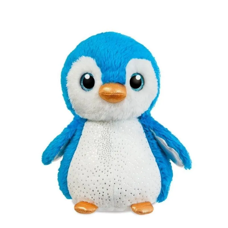 Rocky Penguin 10" (25cm) Sparkle Tales Blue Penguin Soft Toy by Aurora