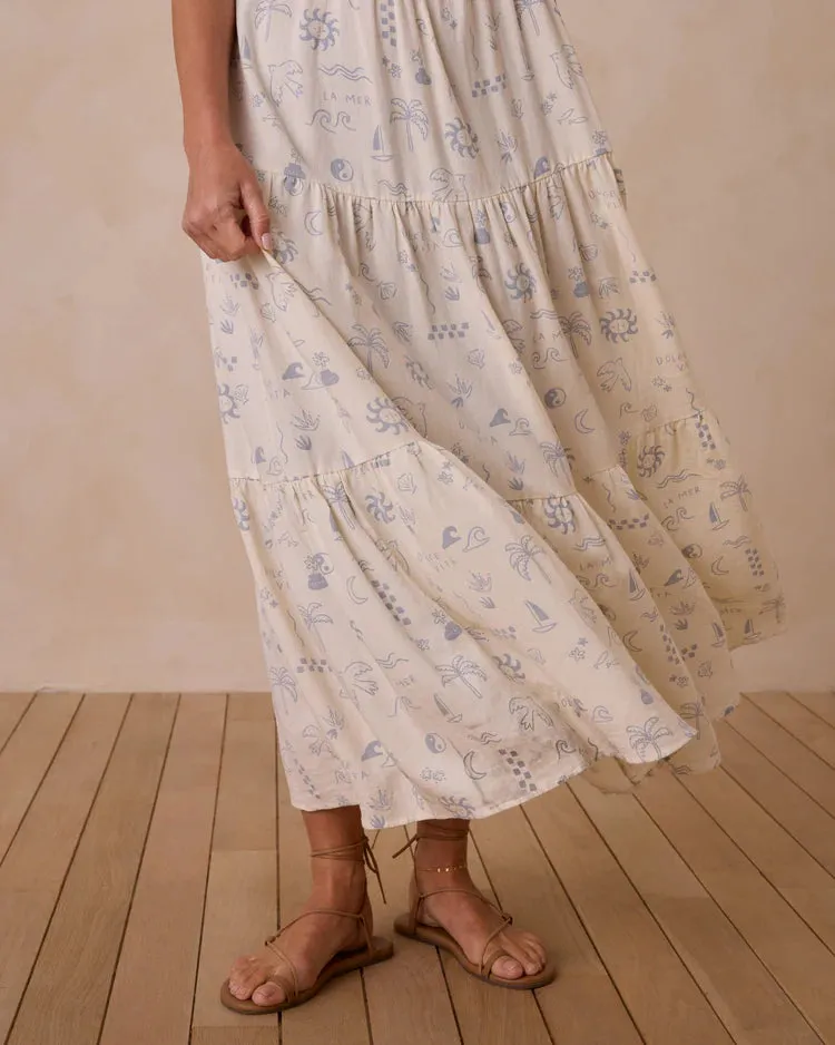 Rylee & Cru Women Harbor Dress Mediterranean