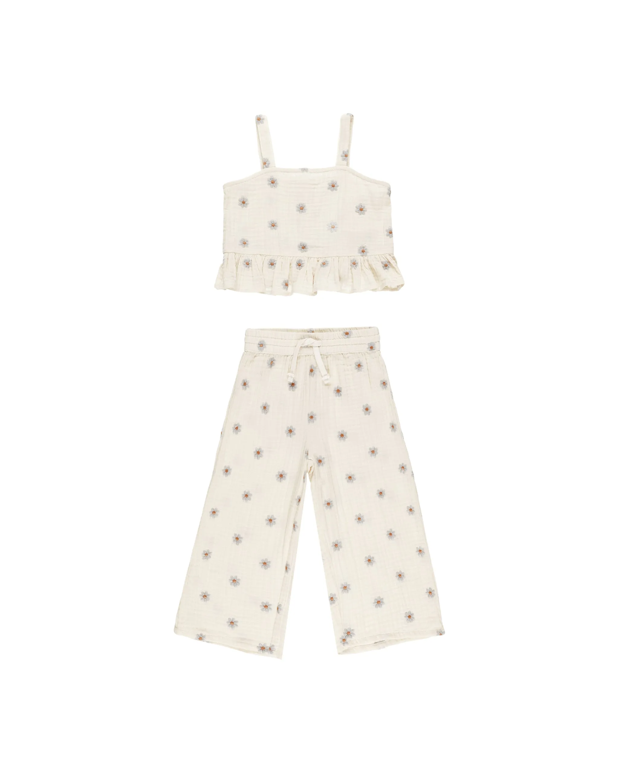 RYLEE   CRU- Blue Daisies Kayli Set