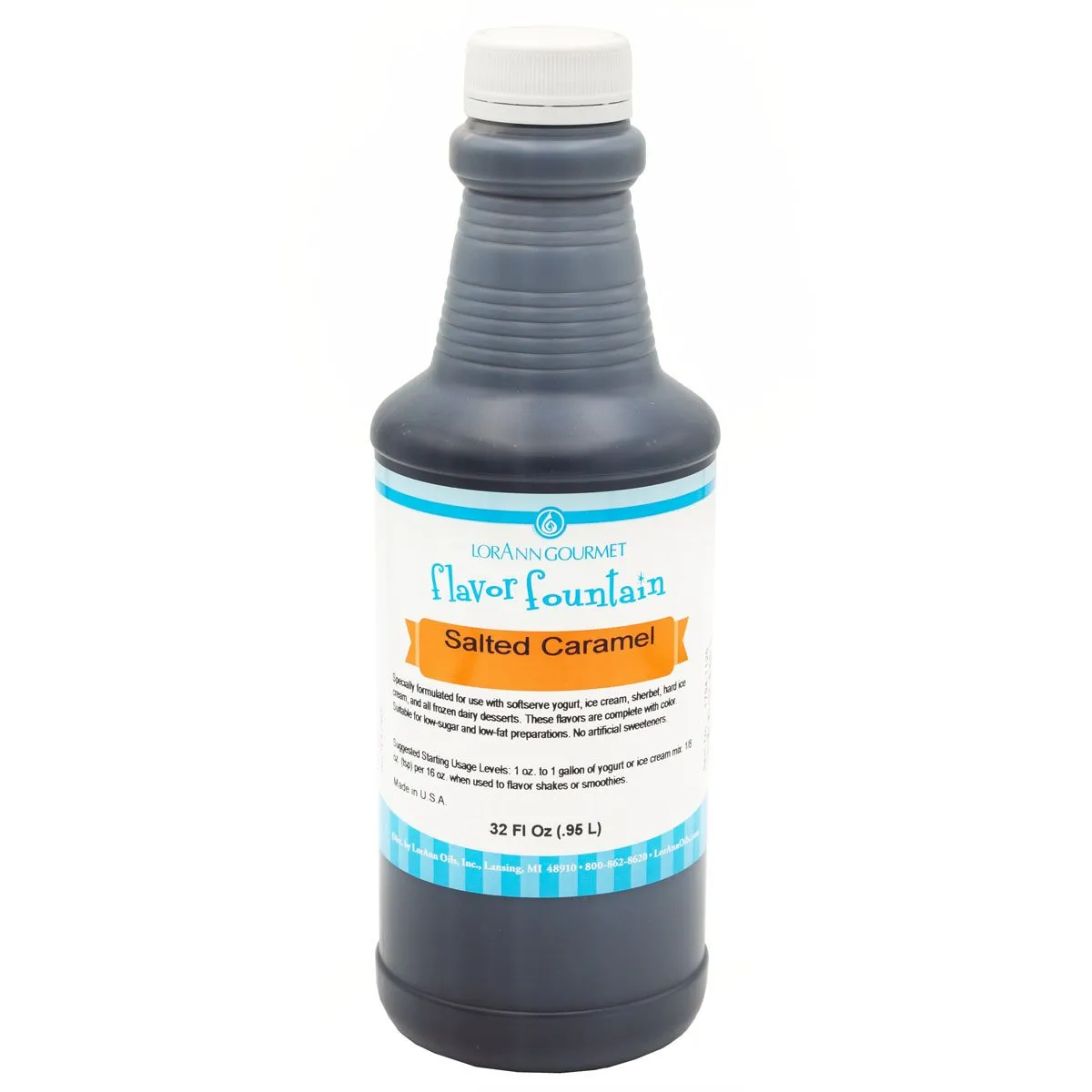 Salted Caramel Flavor - 4 oz. - 32 oz. - Ice Cream and Beverage Flavors - LorAnn Oils - Canadian Distribution