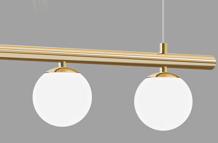 Satellite suspension ceiling light