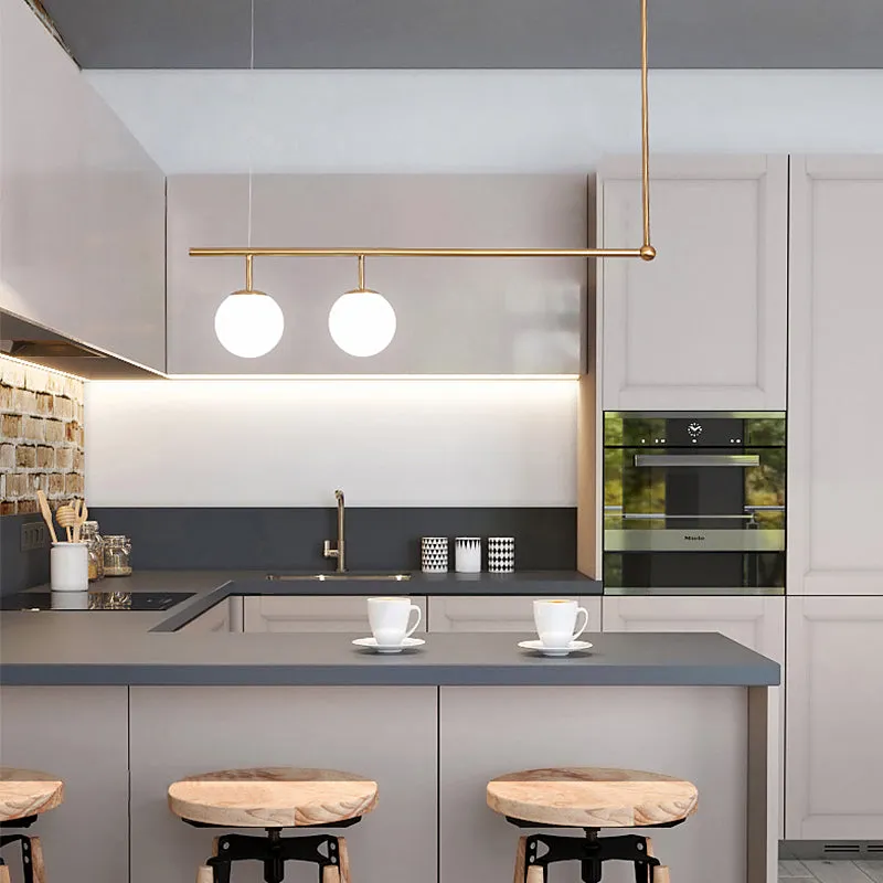 Satellite suspension ceiling light