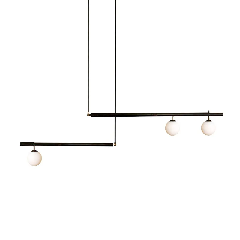 Satellite suspension ceiling light
