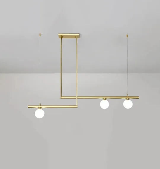 Satellite suspension ceiling light