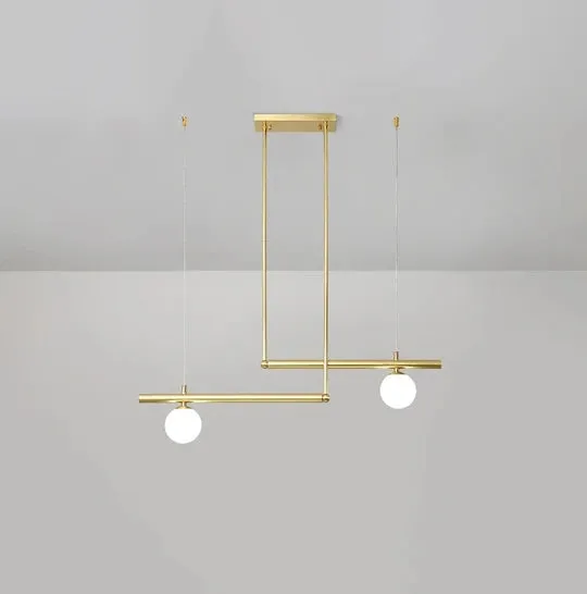 Satellite suspension ceiling light
