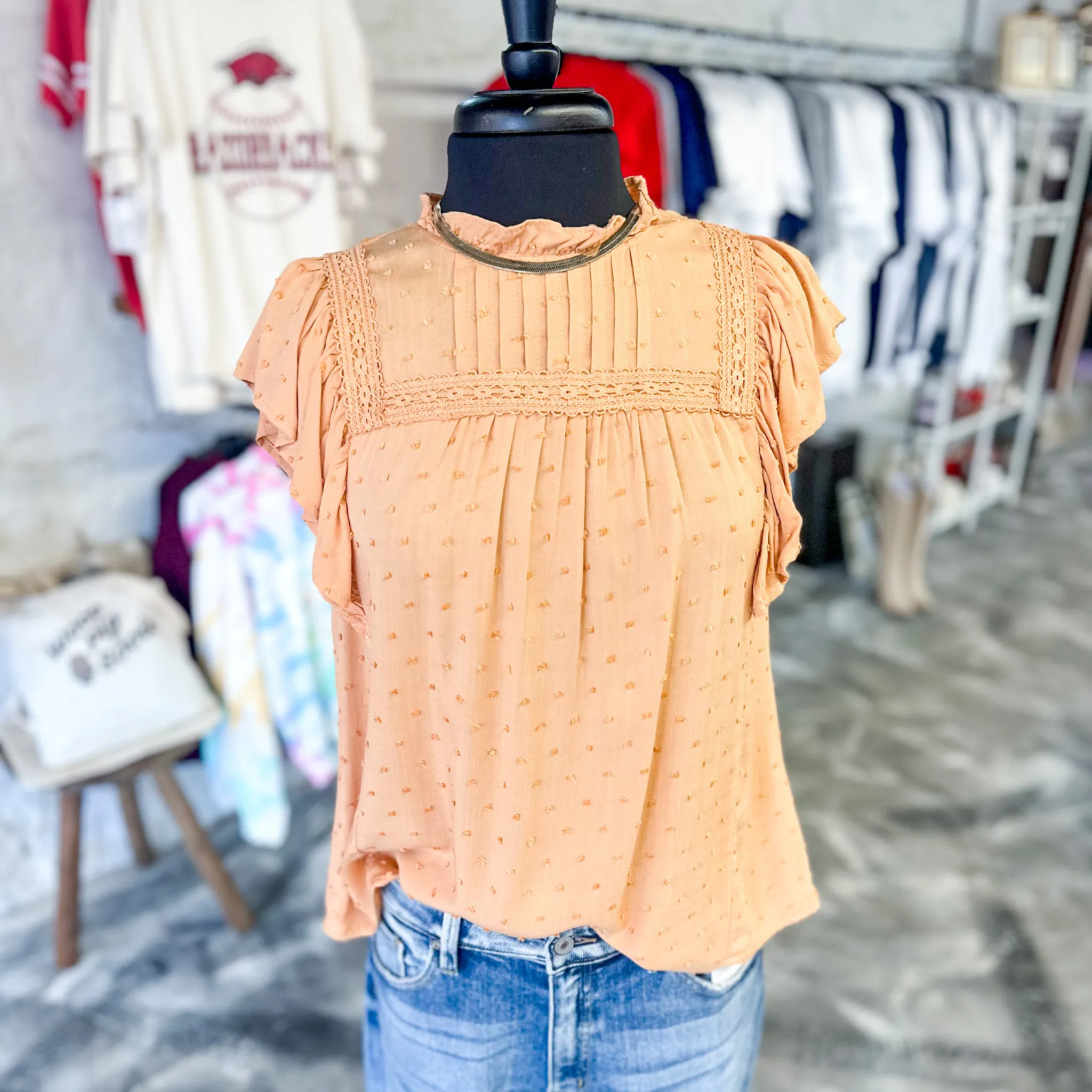 Serene Dreams Dusty Orange Top