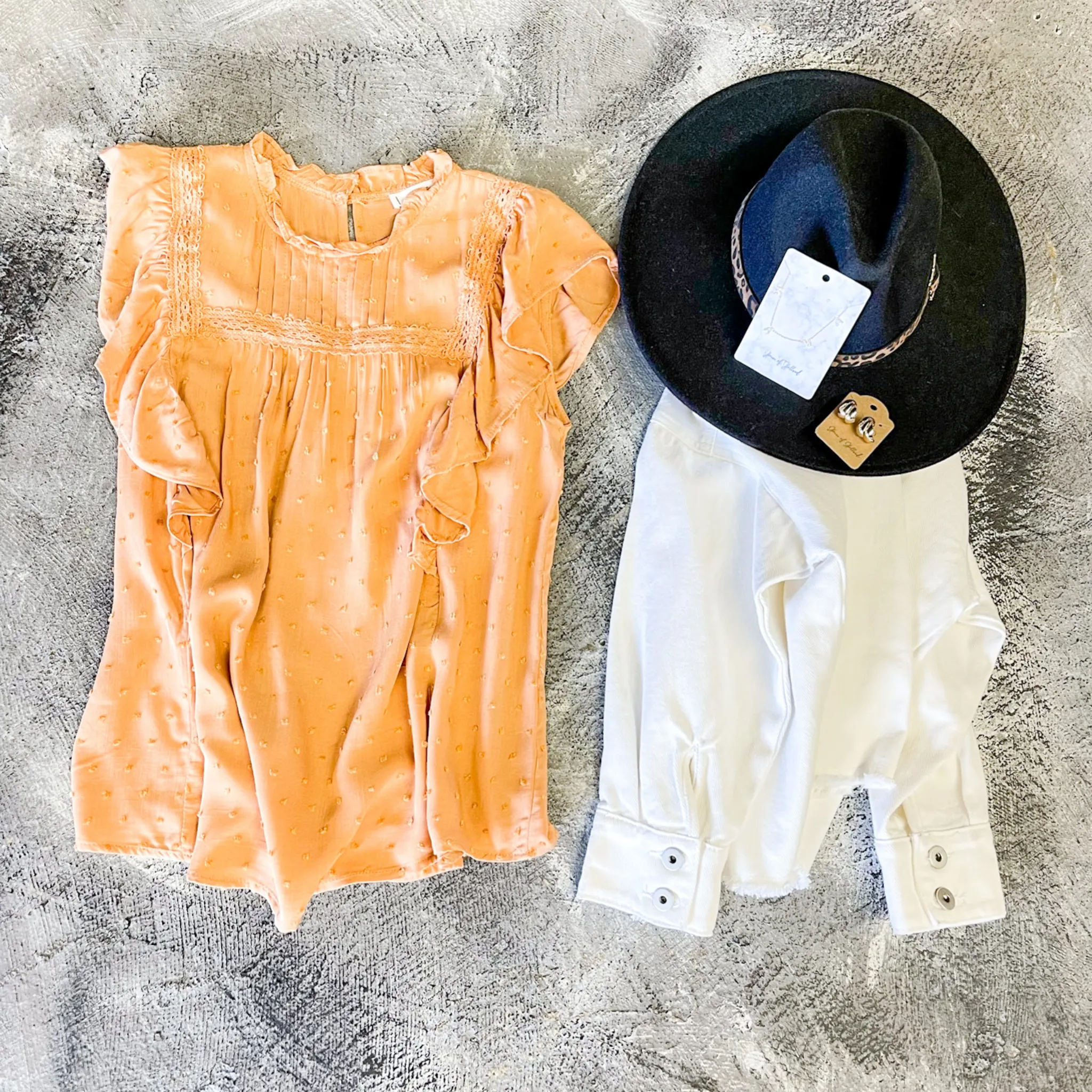 Serene Dreams Dusty Orange Top