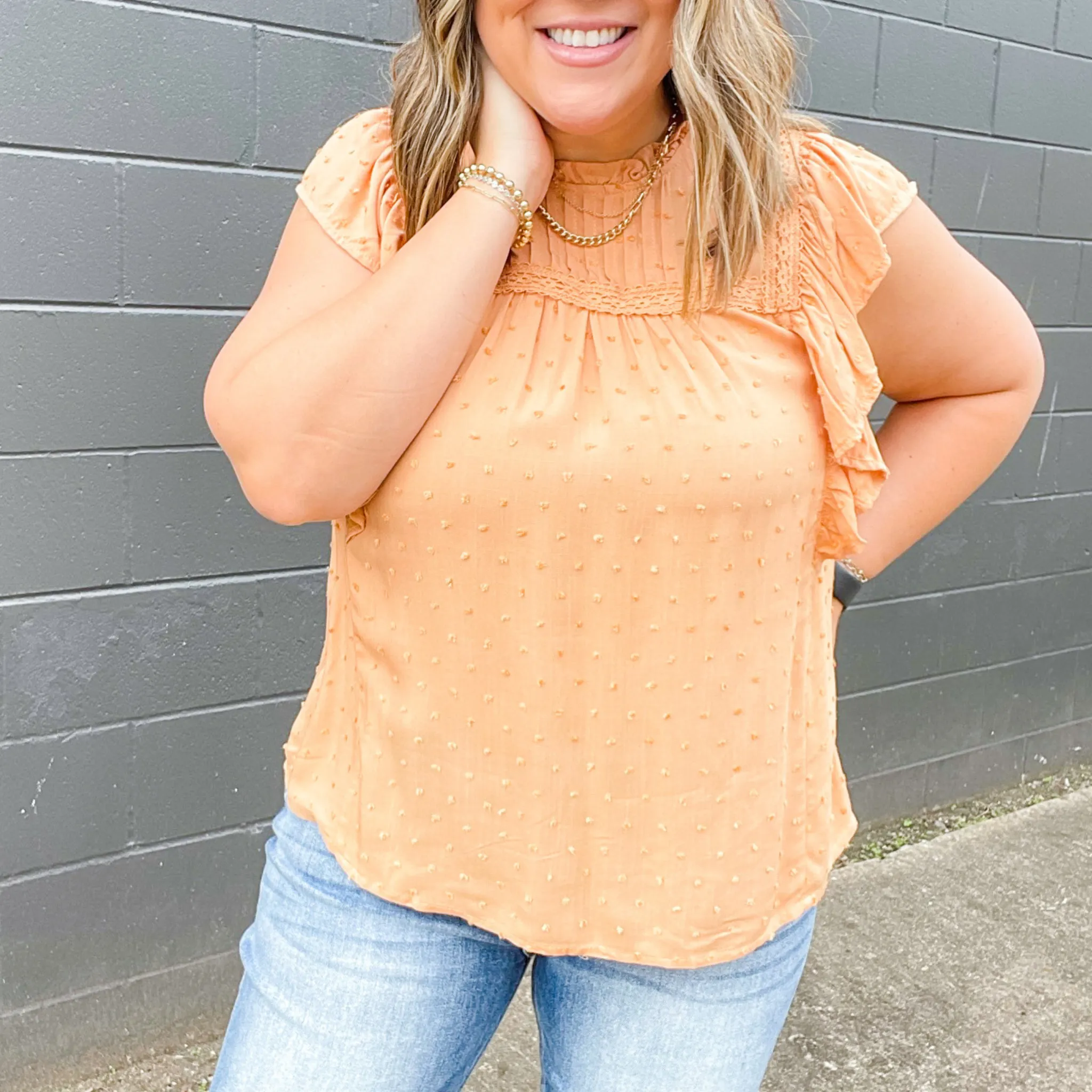 Serene Dreams Dusty Orange Top