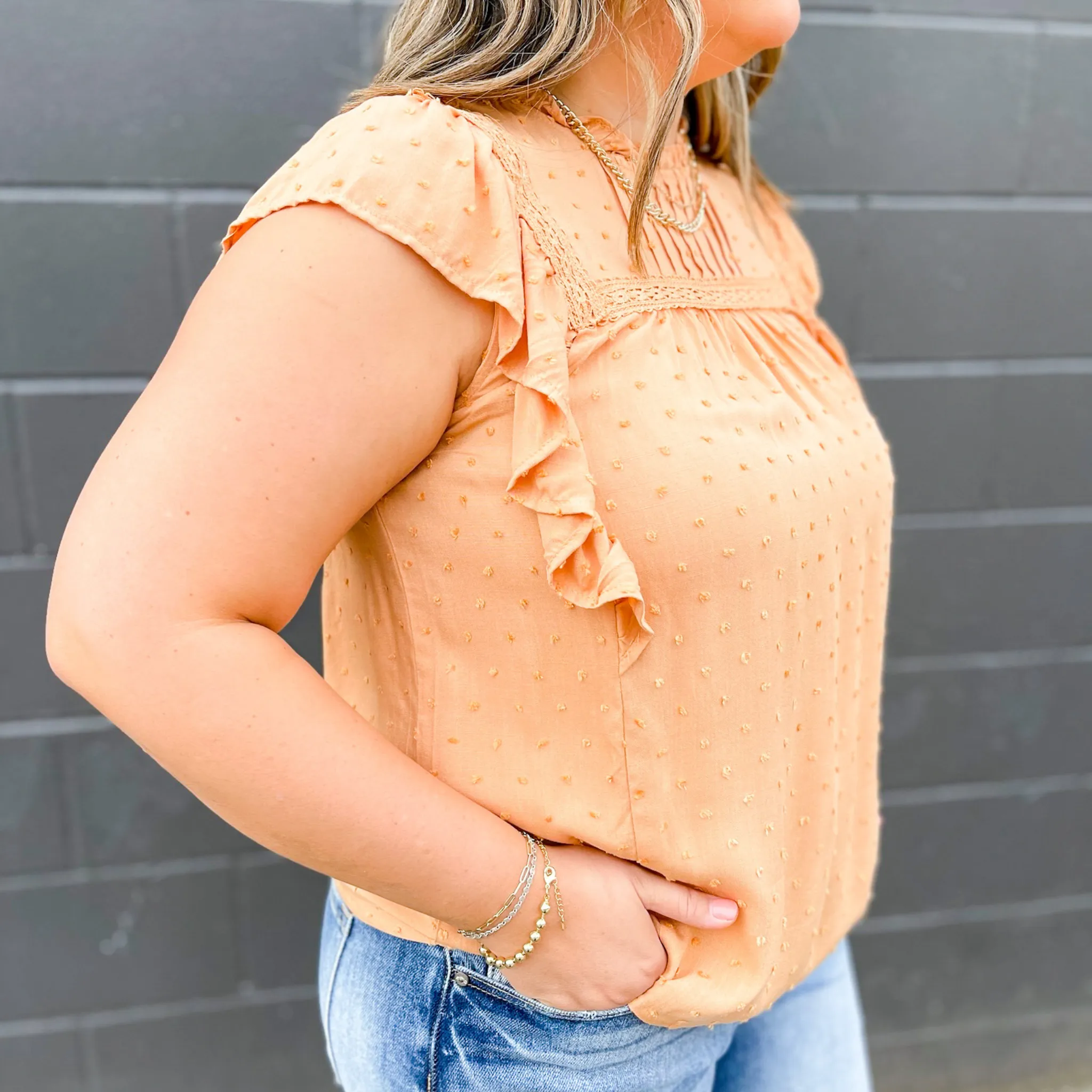 Serene Dreams Dusty Orange Top