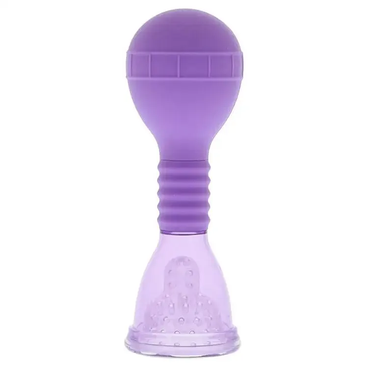 Seven Creations Silicone Purple Advanced Clit Pump