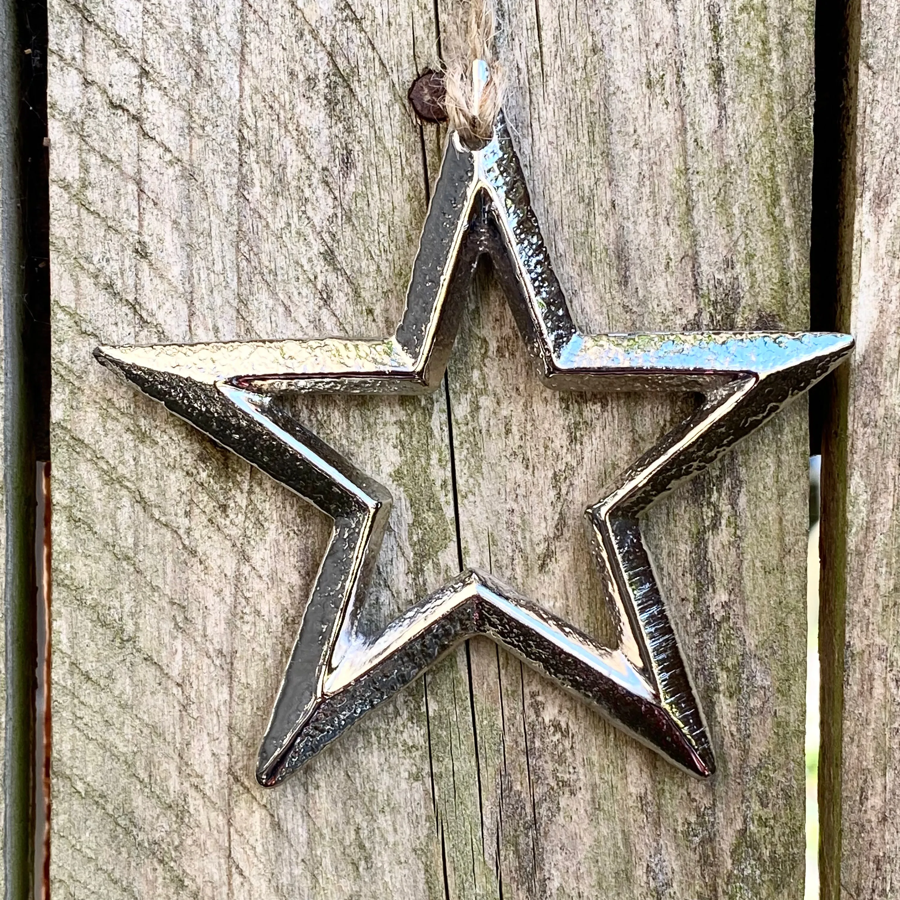 Silver Metal Star
