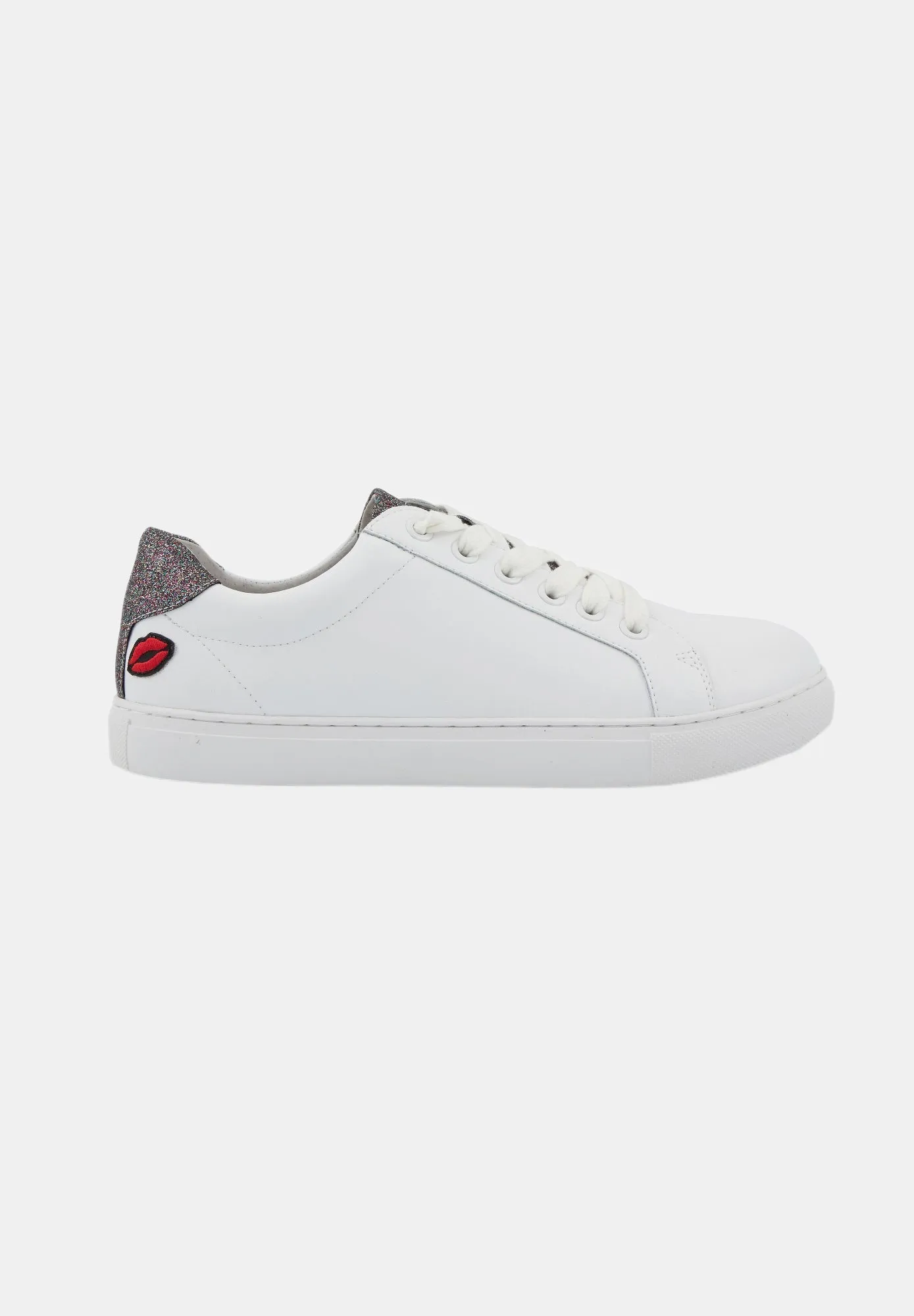 Simone-Blanc/Glitter Multicolor