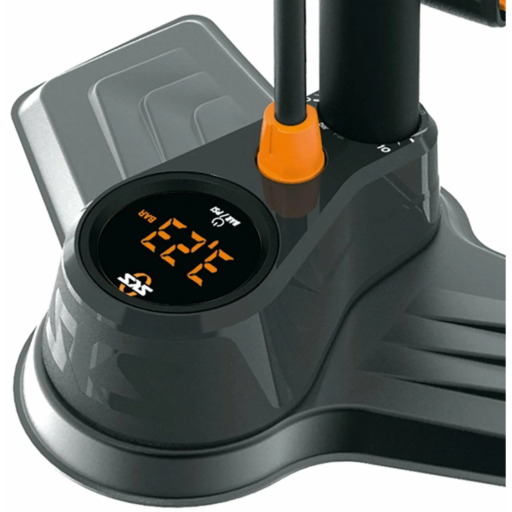 SKS Air-X-Plorer Digi 10.0 Floor Pump - Black