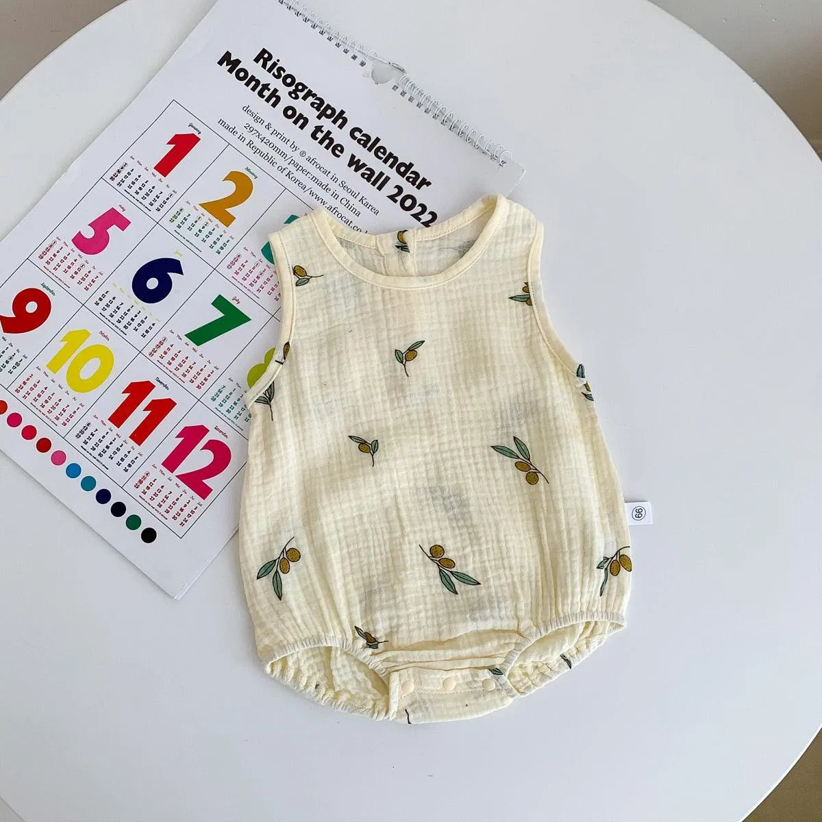 Sleeveless Summer Bodysuit