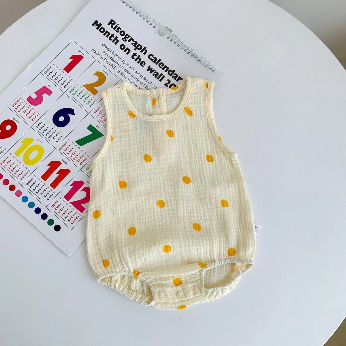 Sleeveless Summer Bodysuit