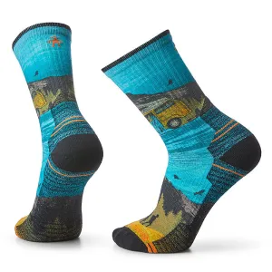 Smartwool Men's Hike Light Cushion Great Excursion Print Crew