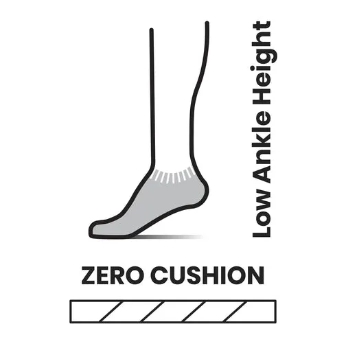 Smartwool Zero Cushion Run Ankle Socks - Unisex