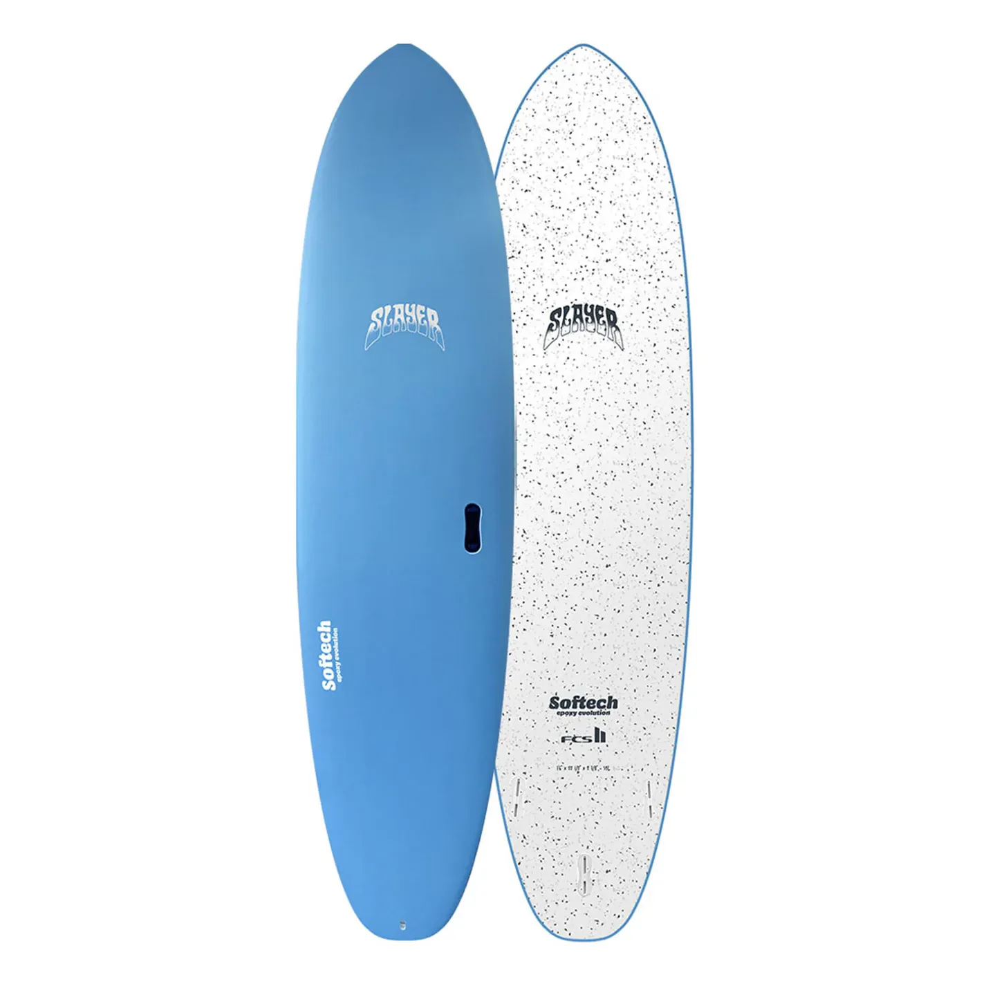 SOFTECH THE SLAYER 8'0" EPOXY SOFTBOARD FCS II 70L - CLEAR SKY