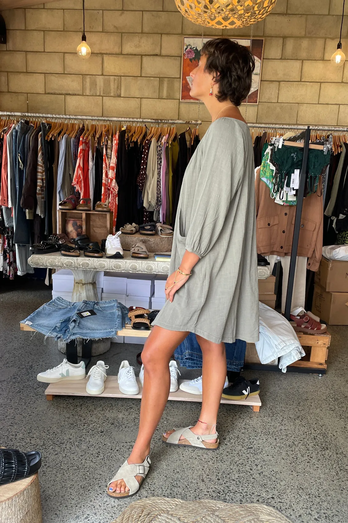 Sol Tunic Smokey Olive