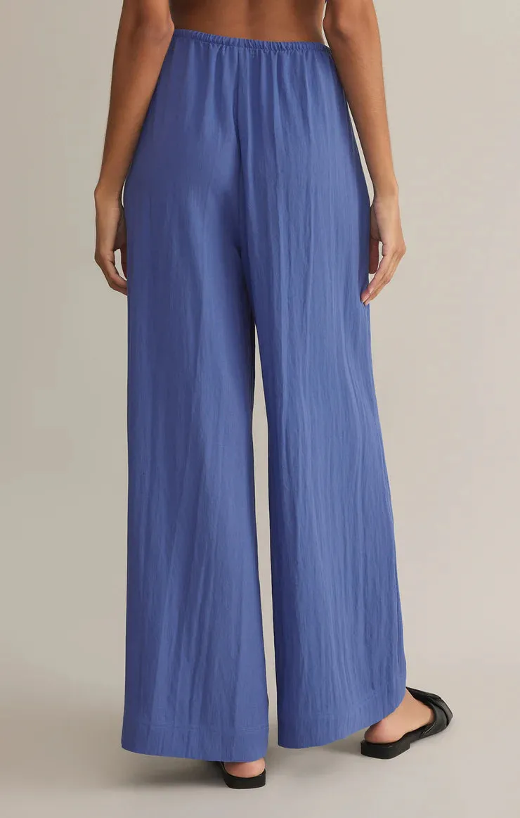 Soleil Textured Pant-Riviera
