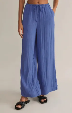 Soleil Textured Pant-Riviera